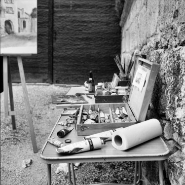 Photographie intitulée "Atelier" par Frédéric Duchesnay, Œuvre d'art originale, Photographie argentique