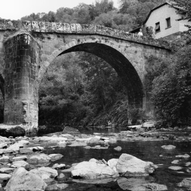 Fotografia intitolato "Pont romain" da Frédéric Duchesnay, Opera d'arte originale, fotografia a pellicola