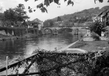 Photography titled "La rivière" by Frédéric Duchesnay, Original Artwork, Analog photography