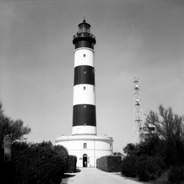 Photography titled "Le Phare de Chassir…" by Frédéric Duchesnay, Original Artwork, Analog photography