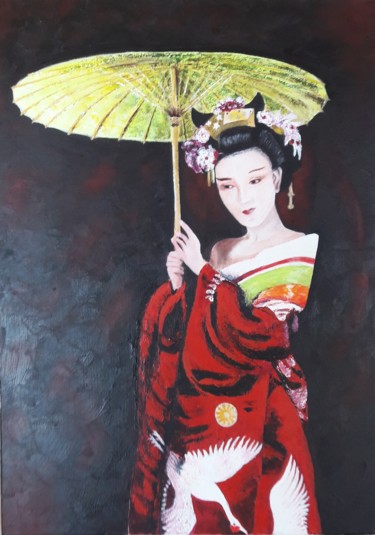 제목이 "geisha5.jpg"인 미술작품 Freddy Sala로, 원작, 아크릴