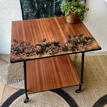 Design titled "Desserte Tropical" by Frederia Meubles D'Encre, Original Artwork, Furniture