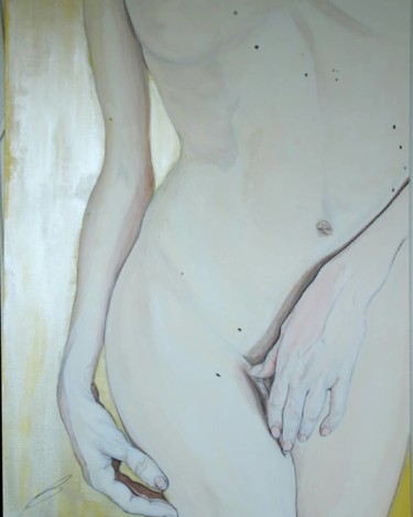 Peinture intitulée "" Only Blondie "" par Frédéric Adam, Œuvre d'art originale, Acrylique