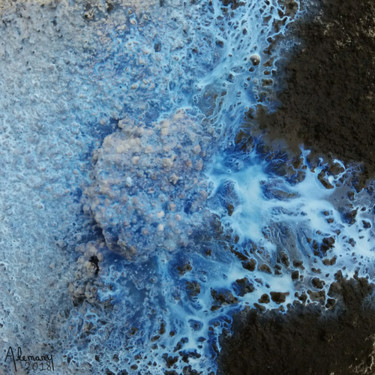 Digitale Kunst mit dem Titel "Geolitic C02/01" von Frédéric Alemany, Original-Kunstwerk, Digitale Malerei