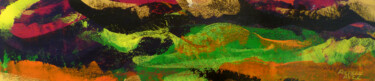 Peinture intitulée "Steppes et terres d…" par Frédéric Avez, Œuvre d'art originale, Acrylique