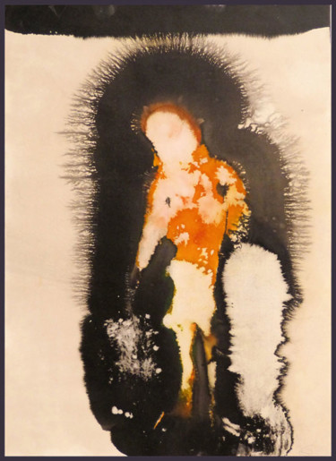 Dessin intitulée "16. Encre sur papie…" par Frédéric Belaubre, Œuvre d'art originale, Encre