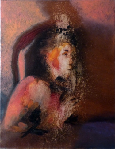 Peinture intitulée "Liquefaction, huile…" par Frédéric Belaubre, Œuvre d'art originale, Huile