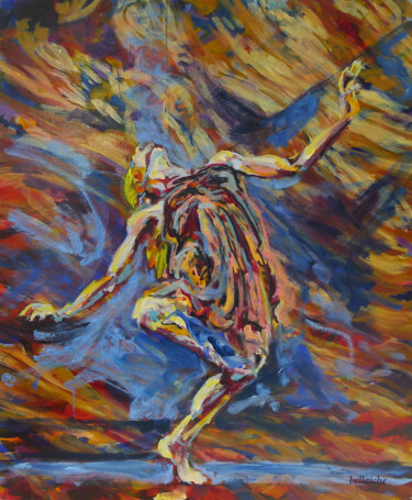 Peinture intitulée "danse 2" par Frédéric Bellaïche, Œuvre d'art originale