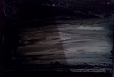 Peinture intitulée "gris 3 triptyque" par Frédéric Bennaï, Œuvre d'art originale, Huile