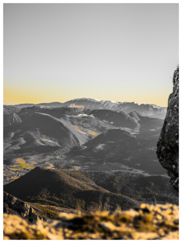 Fotografie mit dem Titel "Montagne de Lure" von Frédéric Bons, Original-Kunstwerk, Digitale Fotografie