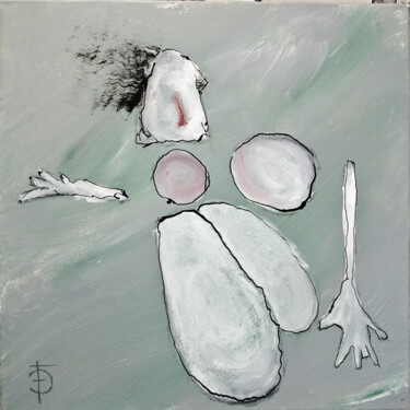 Painting titled "Fulberte" by Frédéric Didillon, Original Artwork, Acrylic