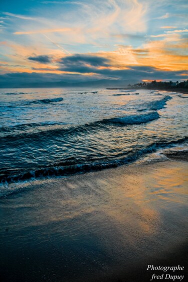 Photographie intitulée "plage d'alba,,,,,,,," par Frederic Dupuy, Œuvre d'art originale, Photographie numérique