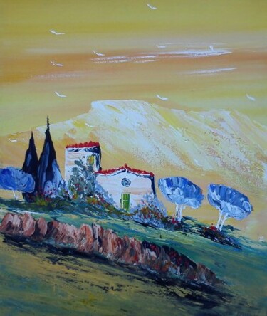 Painting titled "st victoire" by Frederic Dupuy, Original Artwork