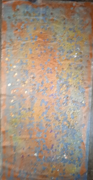 Painting titled "Money" by Frederic Lafay (FL), Original Artwork, Acrylic Mounted on Wood Stretcher frame