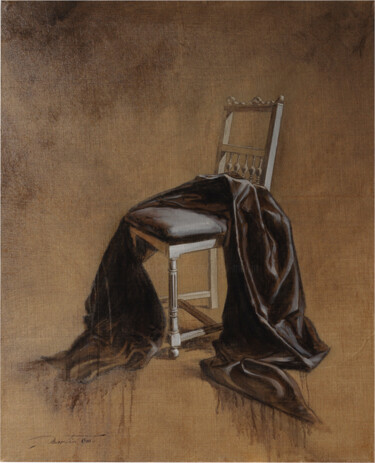 Painting titled "L'absence.jpg" by Frédéric Martin, Original Artwork
