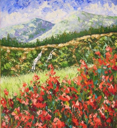 Painting titled "Yankee boy basin, C…" by Frederic Payet, Original Artwork
