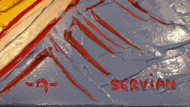 Peinture intitulée "SIGNATURE SERVIAN P…" par Frederic Servian, Œuvre d'art originale, Huile
