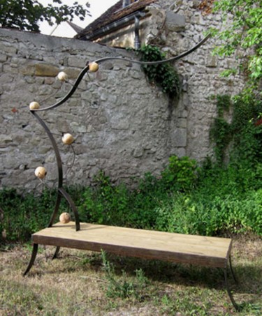 Sculpture titled "Un instant pour le…" by Frédéric Boiron, Original Artwork