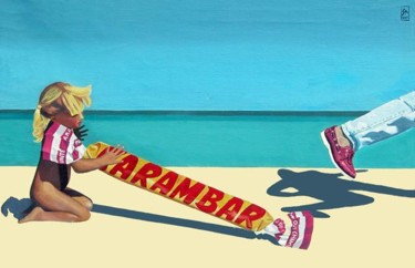 Painting titled "Carambar" by Frédéric Pierret, Original Artwork, Other