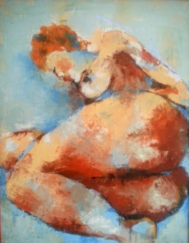 Painting titled "image-2.jpg" by Frédérique Brillon, Original Artwork, Oil