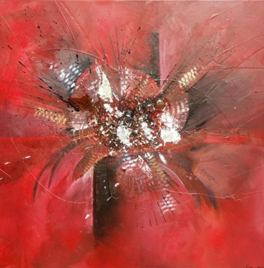 Malarstwo zatytułowany „Fatalité” autorstwa Frédérique Chabin-Rivière, Oryginalna praca, Akryl