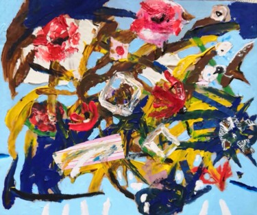 제목이 "Moi, je fais ma part"인 미술작품 Frédérique Girin로, 원작, 아크릴 나무 들것 프레임에 장착됨
