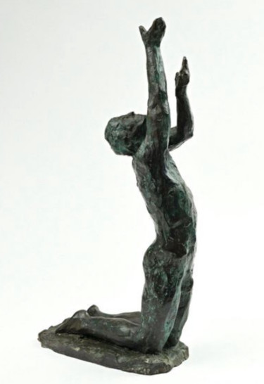 Sculpture intitulée "Elévation" par Frédérique Maillart, Œuvre d'art originale, Bronze