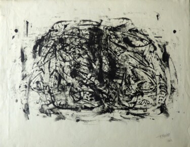Desenho intitulada ""Encre,2012"" por Frédérique Manley, Obras de arte originais, Tinta