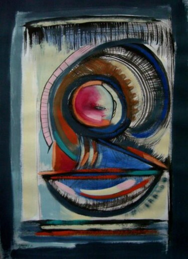 Peinture intitulée "BATEAU 2011" par Frédérique Manley, Œuvre d'art originale