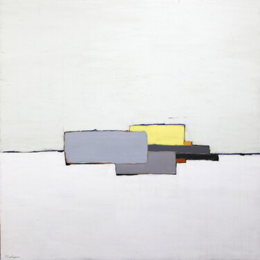 Pintura titulada "Abstraction 20" por Frédérique Marteau, Obra de arte original, Oleo Montado en Bastidor de camilla de made…