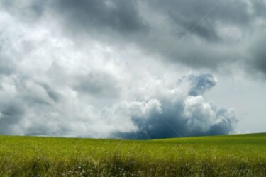 Photographie intitulée "Gros nuage" par Frédérique Ziolko, Œuvre d'art originale