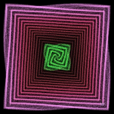 Abstract Pubism 4 (regardez les zooms) Digital Arts titled "Abstract Pubism 4 (…" by Frédéric Durieu & Nathalie Erin, Original Art, 2D Digital Work Mounted on Alum…