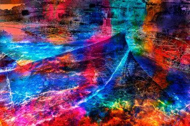 Arts numériques intitulée "luminescence3.jpg" par Frédérique Négrié, Œuvre d'art originale, Peinture numérique