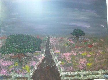 Painting titled "The Road to Nowhere" by Kathleen Reilly, Original Artwork