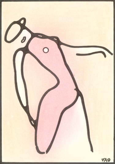 印花与版画 标题为“Eva” 由Friedrich Alexander Großkopf, 原创艺术品, 数字打印