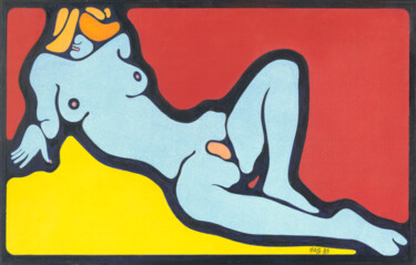 Incisioni, stampe intitolato "Doris" da Friedrich Alexander Großkopf, Opera d'arte originale, Stampa digitale