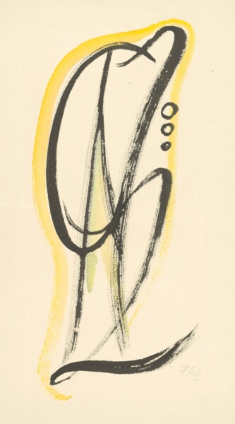Dessin intitulée "Zeichenstudie 5" par Friedrich Alexander Großkopf, Œuvre d'art originale, Encre