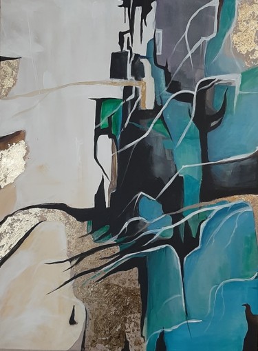 Peinture intitulée "Цветовая гармония" par Pavel Apilat, Œuvre d'art originale, Acrylique Monté sur Châssis en bois