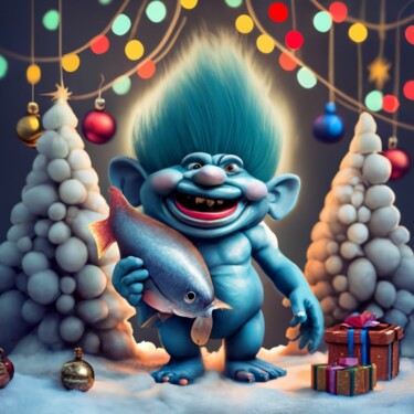 Digital Arts titled "Icy Trolls: Round D…" by Pavel Apilat, Original Artwork, 2D Digital Work