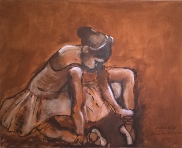 Pittura intitolato "Relaxation" da Grisou Kerr, Opera d'arte originale, Acrilico