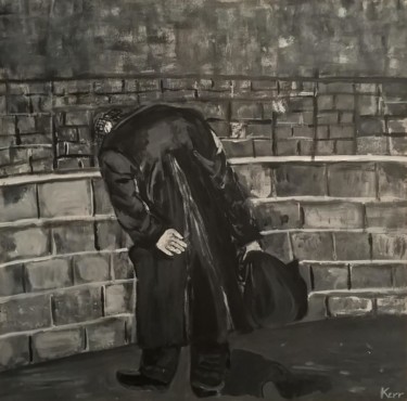 Pittura intitolato "Boboss" da Grisou Kerr, Opera d'arte originale, Acrilico