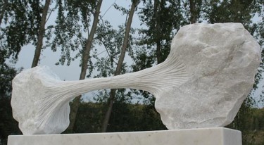 Sculpture intitulée "Ex-tension VI" par Gilbert Frizon, Œuvre d'art originale