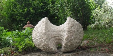 Sculpture intitulée "Ex-tension IX" par Gilbert Frizon, Œuvre d'art originale