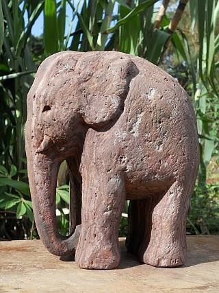 Sculpture titled "Tembo" by Gilbert Frizon, Original Artwork