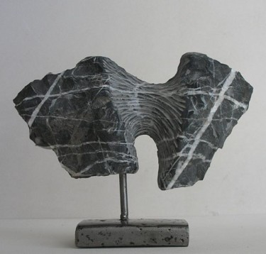 Sculpture titled "Ex-tension X" by Gilbert Frizon, Original Artwork