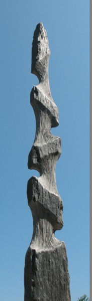 Escultura titulada "Ex-tension XXXVI" por Gilbert Frizon, Obra de arte original, Piedra