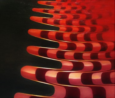"Vibrations" başlıklı Tablo Xavier Froissart tarafından, Orijinal sanat, Petrol