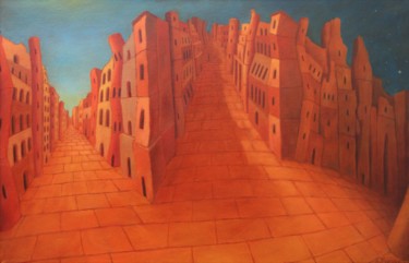 La Croisée des chemins / Crossroads Peinture intitulée "La Croisée des chem…" par Xavier Froissart, Œuvre d'art originale, Huile