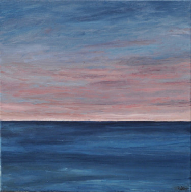 Peinture intitulée "Imagina el mar" par Fuensanta R.Urien, Œuvre d'art originale, Huile