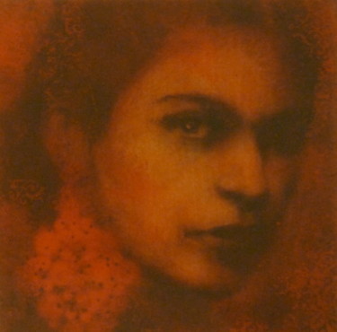 Peinture intitulée "Frida" par Helene Fuhs, Œuvre d'art originale, Acrylique